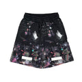 OFF-Whlte Starry sky inkjet shorts#9