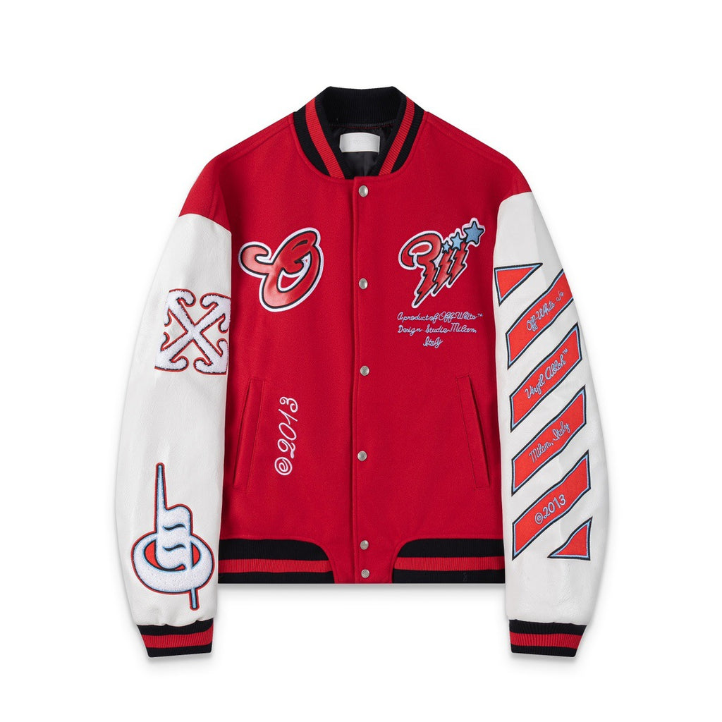 Embroidered Varsity Jacket