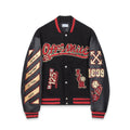 Embroidered Varsity Jacket