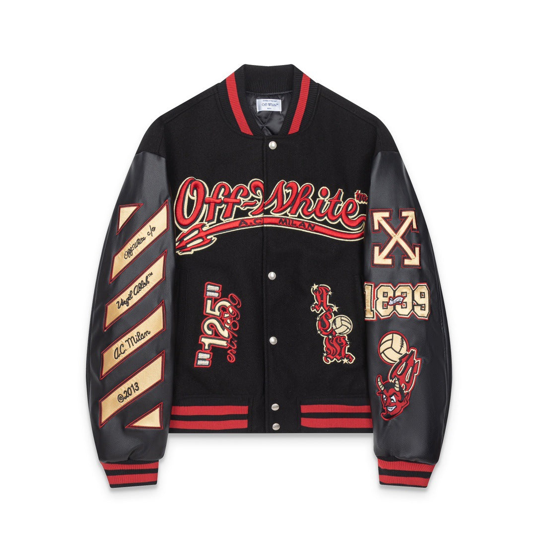 Embroidered Varsity Jacket