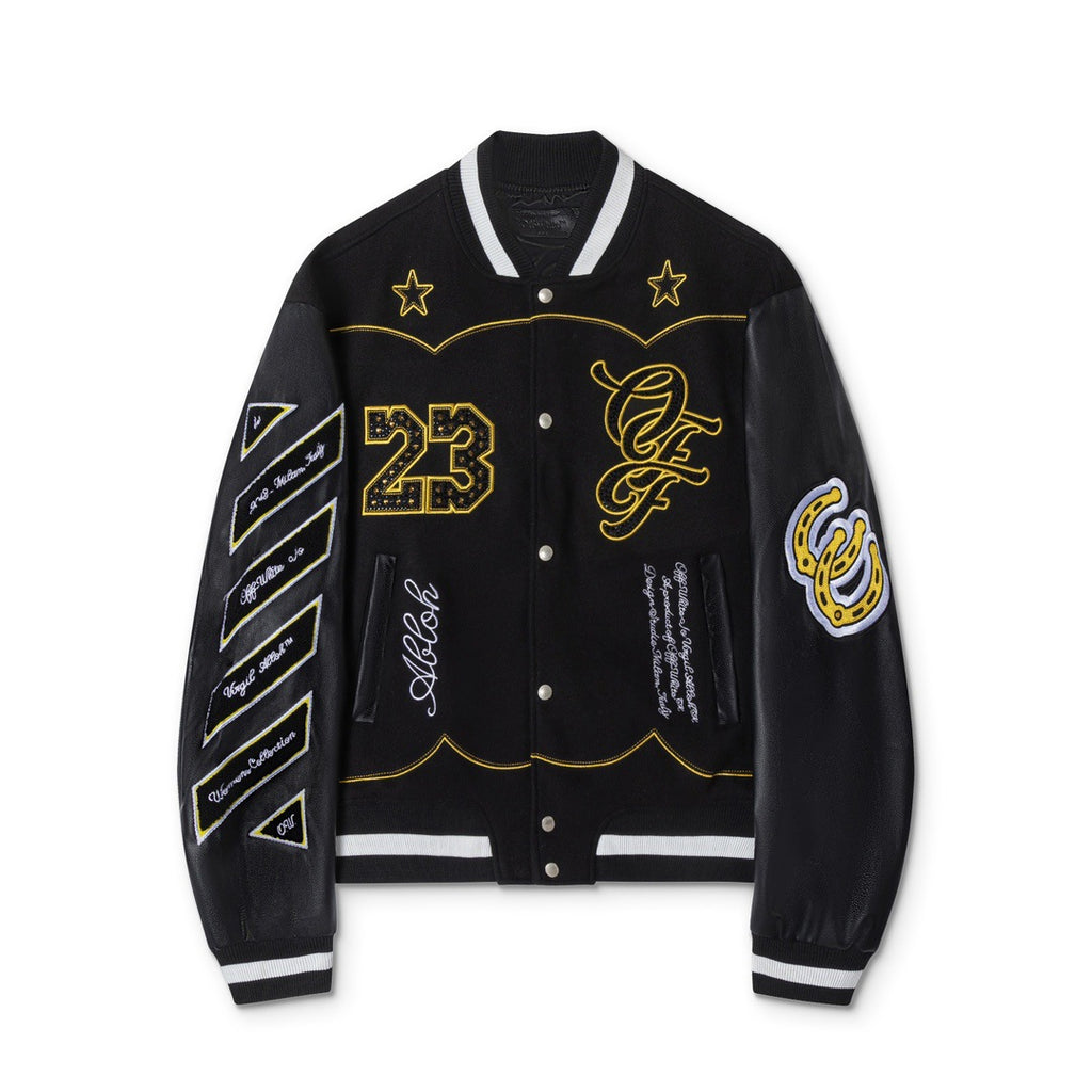 Embroidered Varsity Jacket