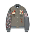 Embroidered Varsity Jacket