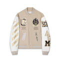 Embroidered Varsity Jacket