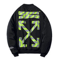 OFF-Whlte sports flight cotton jacket #23