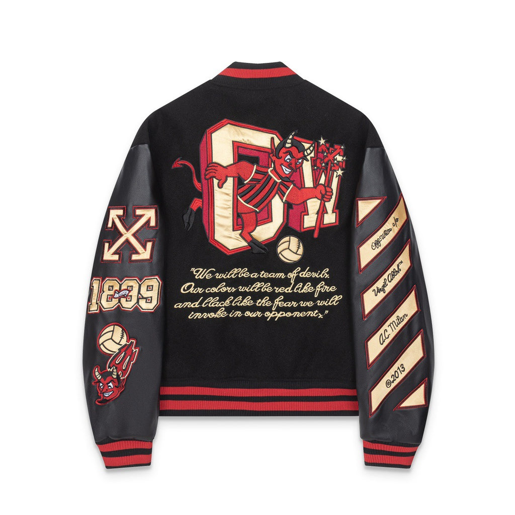 Embroidered Varsity Jacket