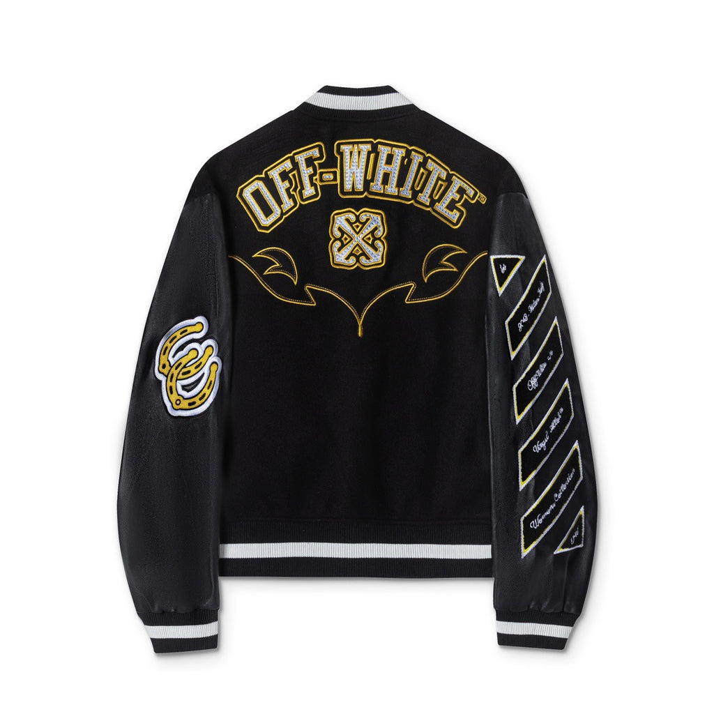 Embroidered Varsity Jacket