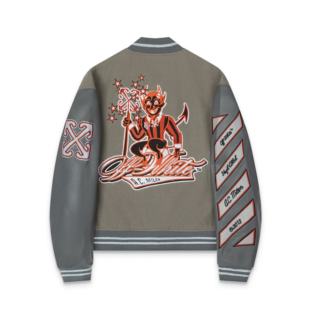 Embroidered Varsity Jacket