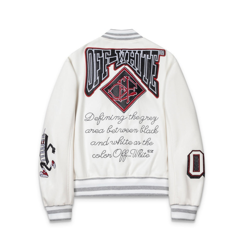 Embroidered Varsity Jacket