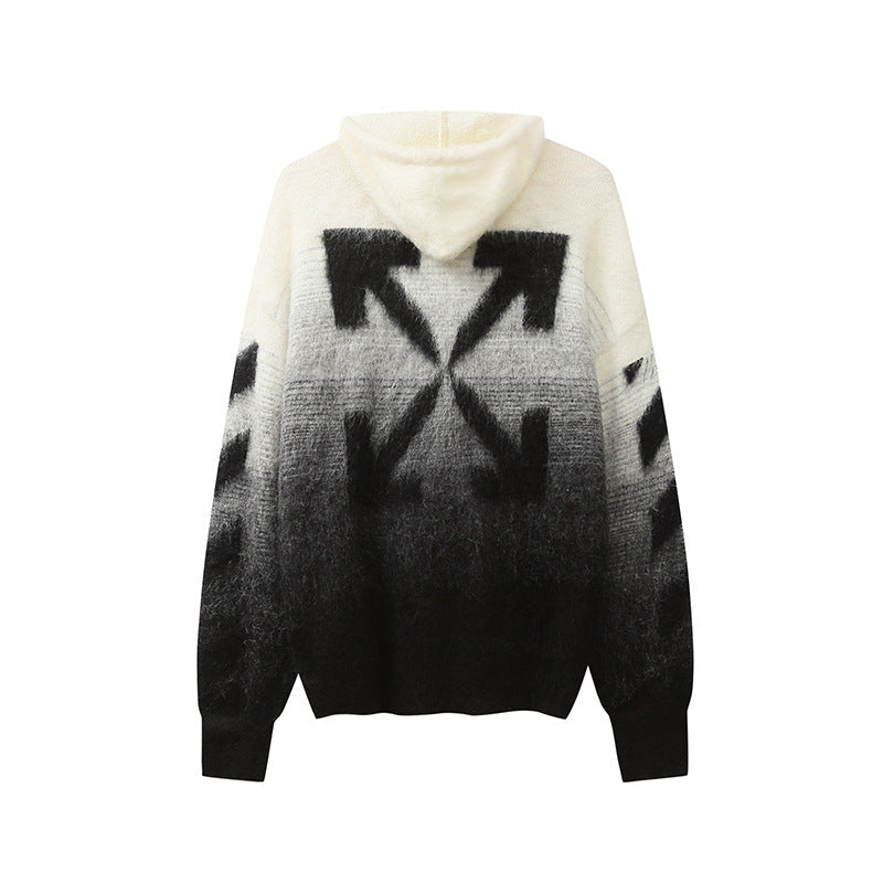 OFF-Whlte Intarsia Knit Sweater#12