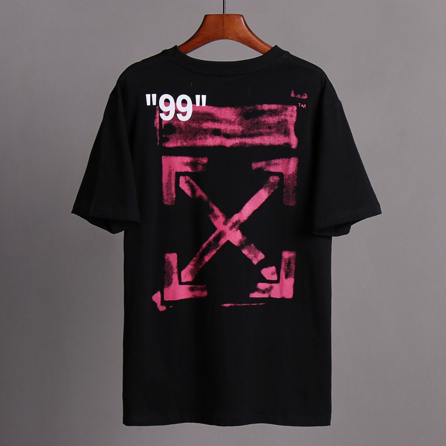 OFF-Whlte Arrow logo print T-shirt#2
