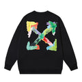 OFF-Whlte Arrow logo sports sweatshirt#38