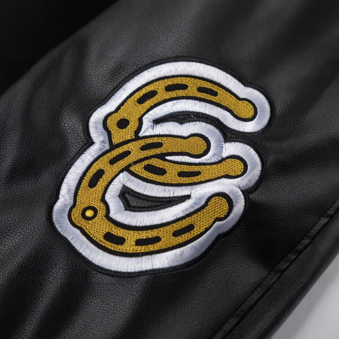Embroidered Varsity Jacket