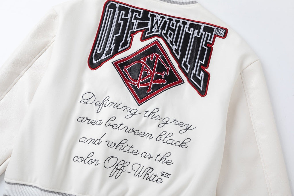 Embroidered Varsity Jacket