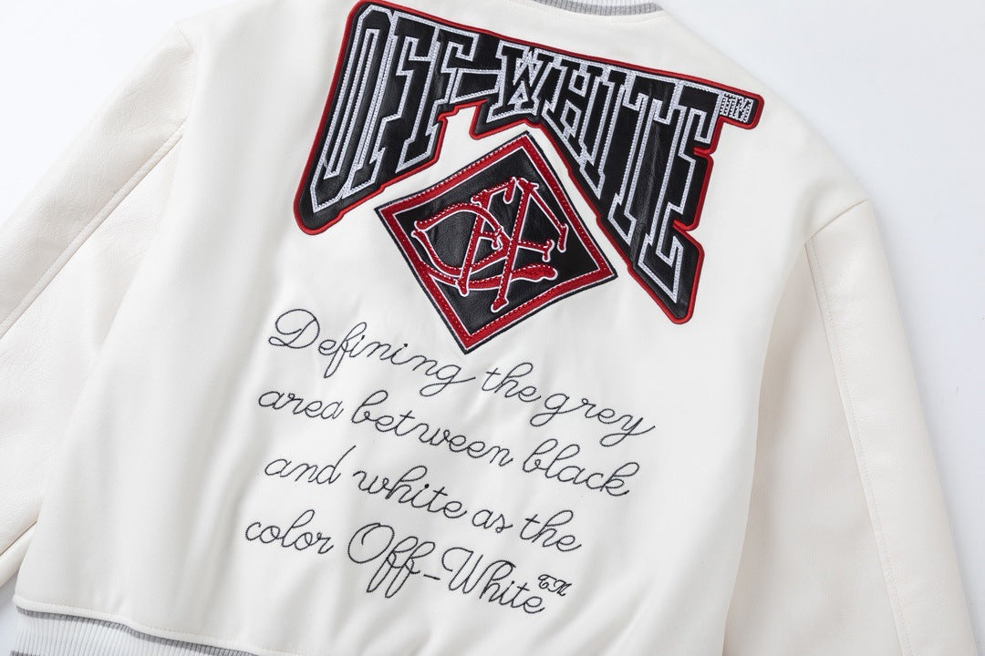 Embroidered Varsity Jacket