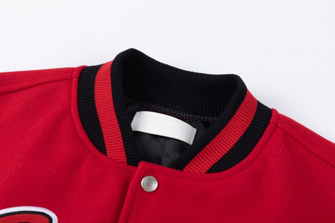 Embroidered Varsity Jacket