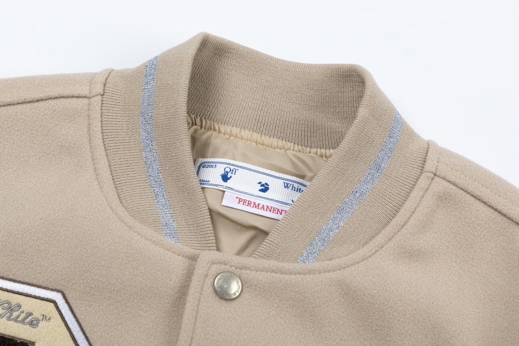 Embroidered Varsity Jacket