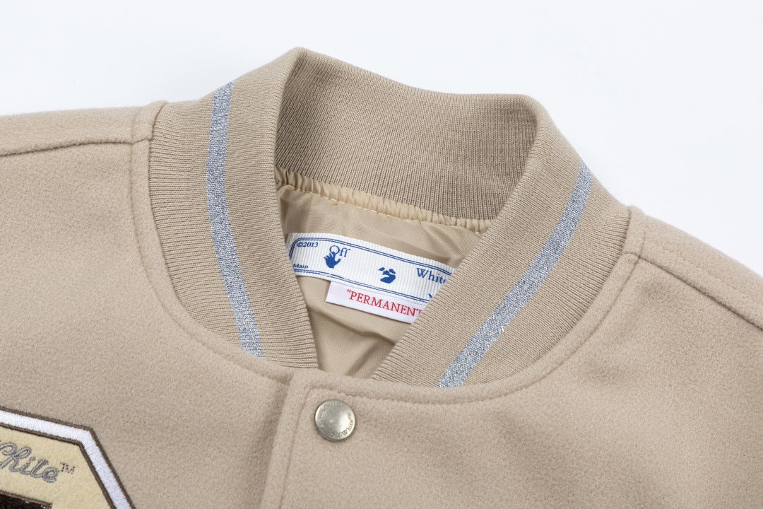 Embroidered Varsity Jacket
