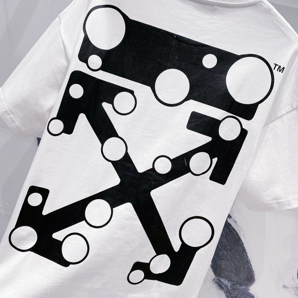 OFF-Whlte Arrow Logo Cotton T-shirt#23