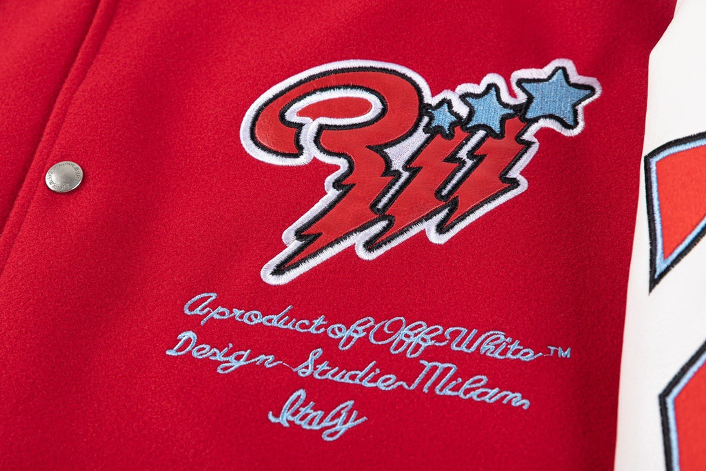 Embroidered Varsity Jacket