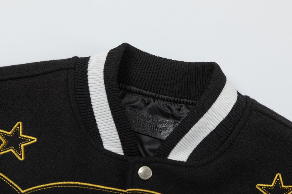 Embroidered Varsity Jacket