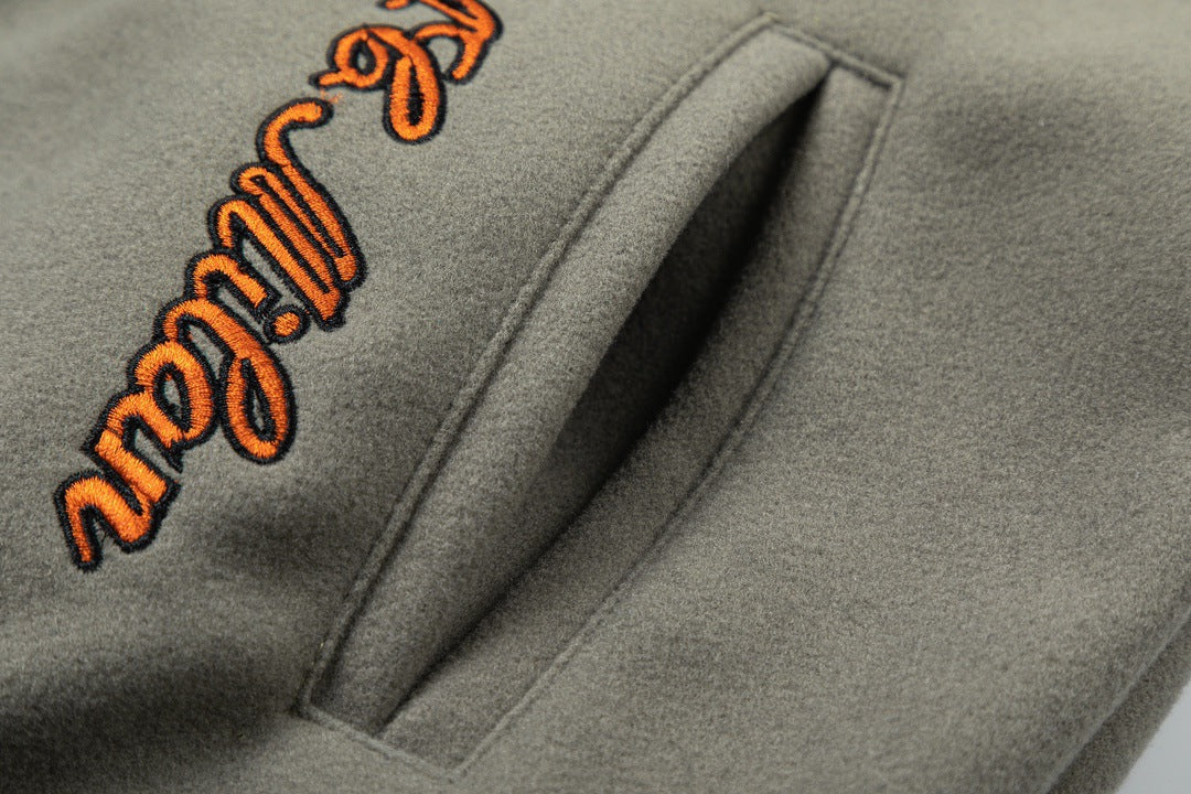 Embroidered Varsity Jacket