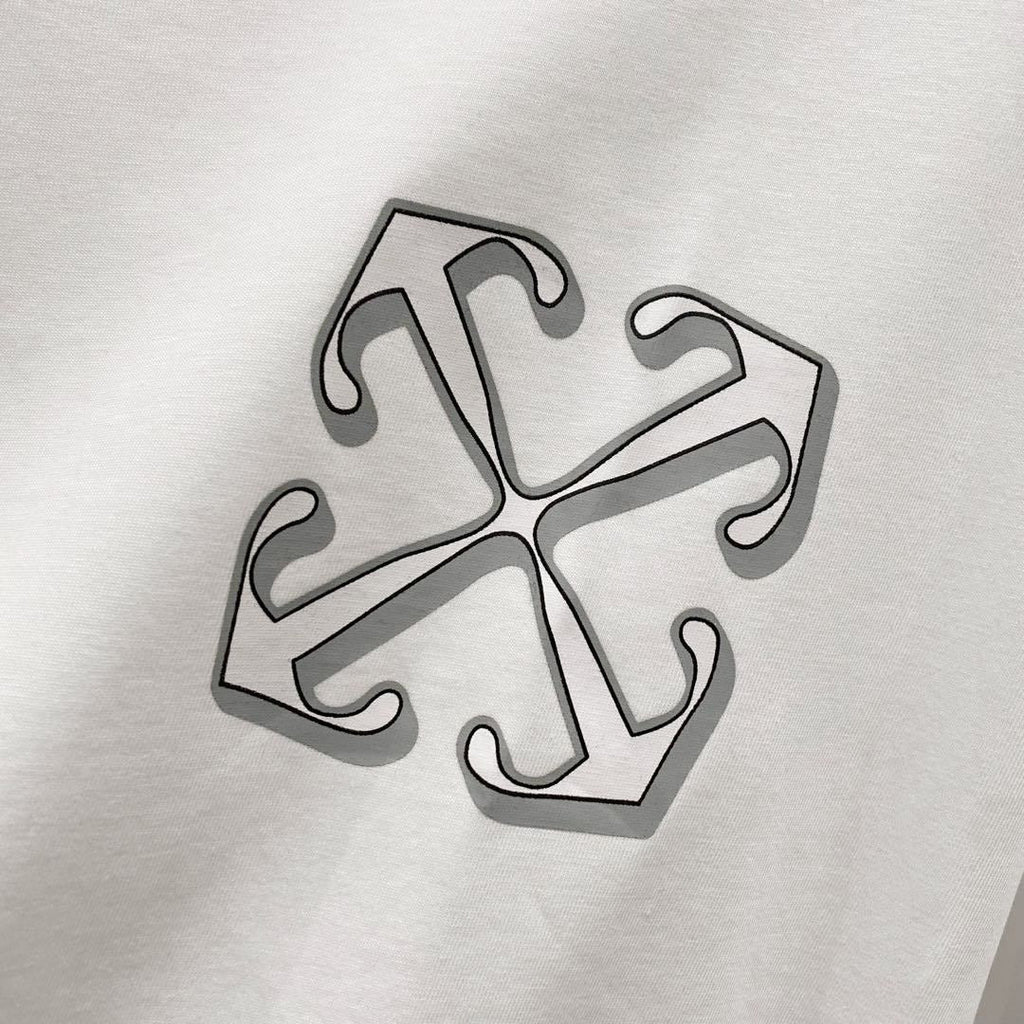 OFF-Whlte Arrow Logo Cotton T-shirt#27