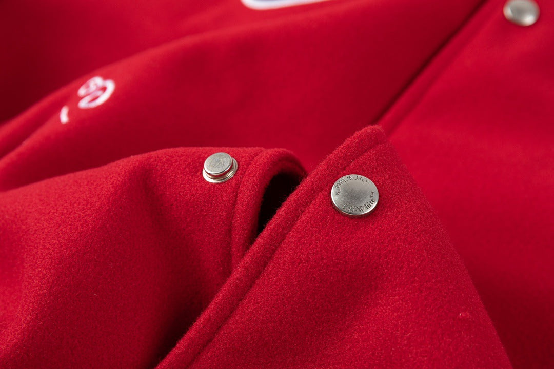 Embroidered Varsity Jacket