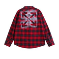 OFF-Whlte plaid shirt