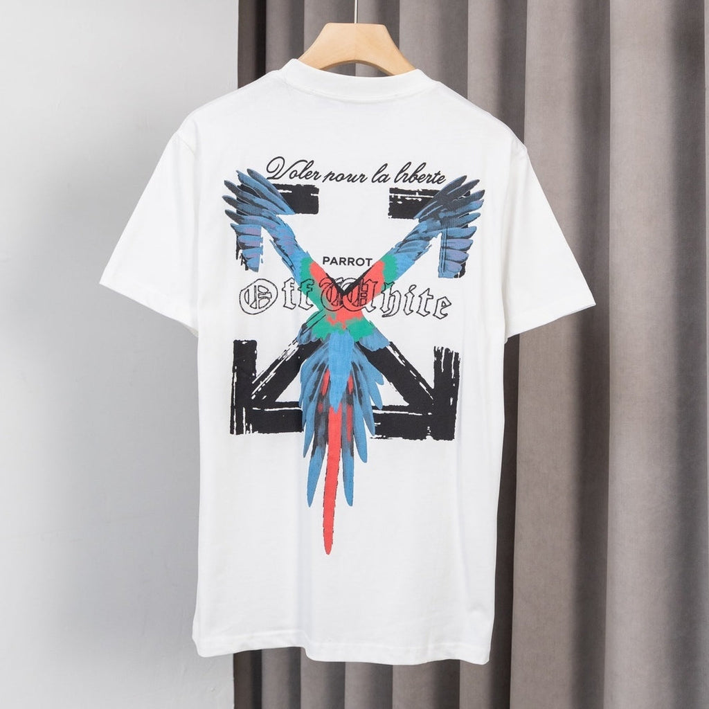 OFF-Whlte Arrow logo print T-shirt#86