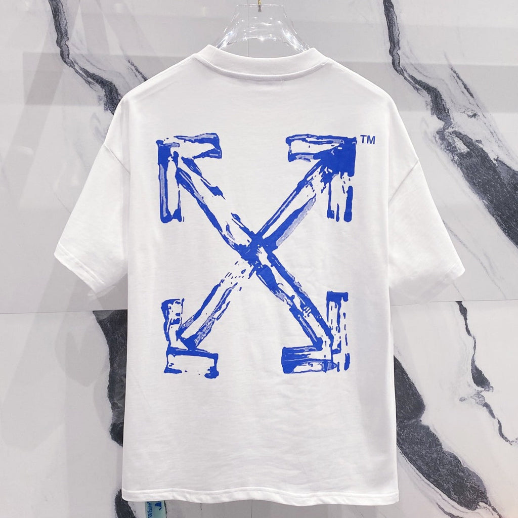 OFF-Whlte Arrow Logo Cotton T-shirt#33