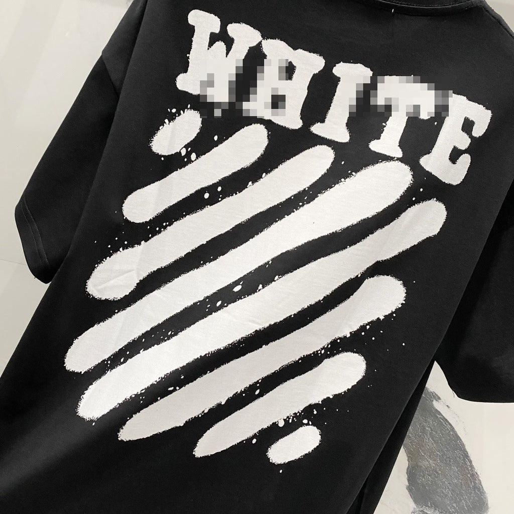 OFF-Whlte Arrow Logo Cotton T-shirt#31