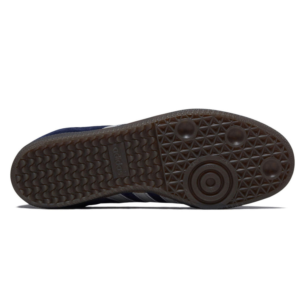 Adidas Samba ADV Shoes - Dark Blue/Grey/Gum