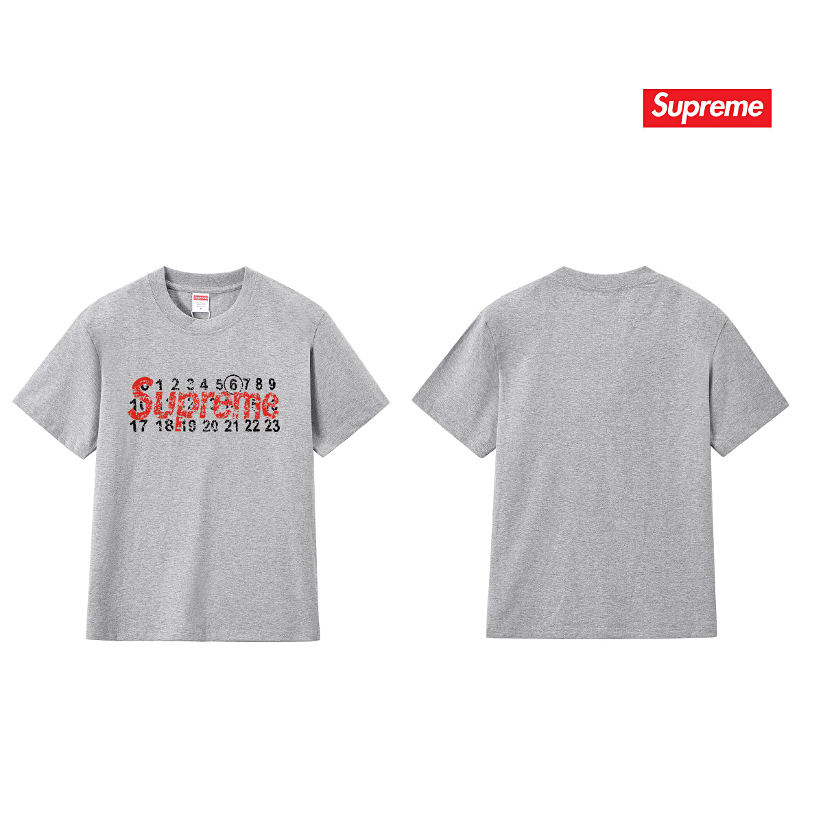 Collaboration Letter Print Unisex T-Shirt