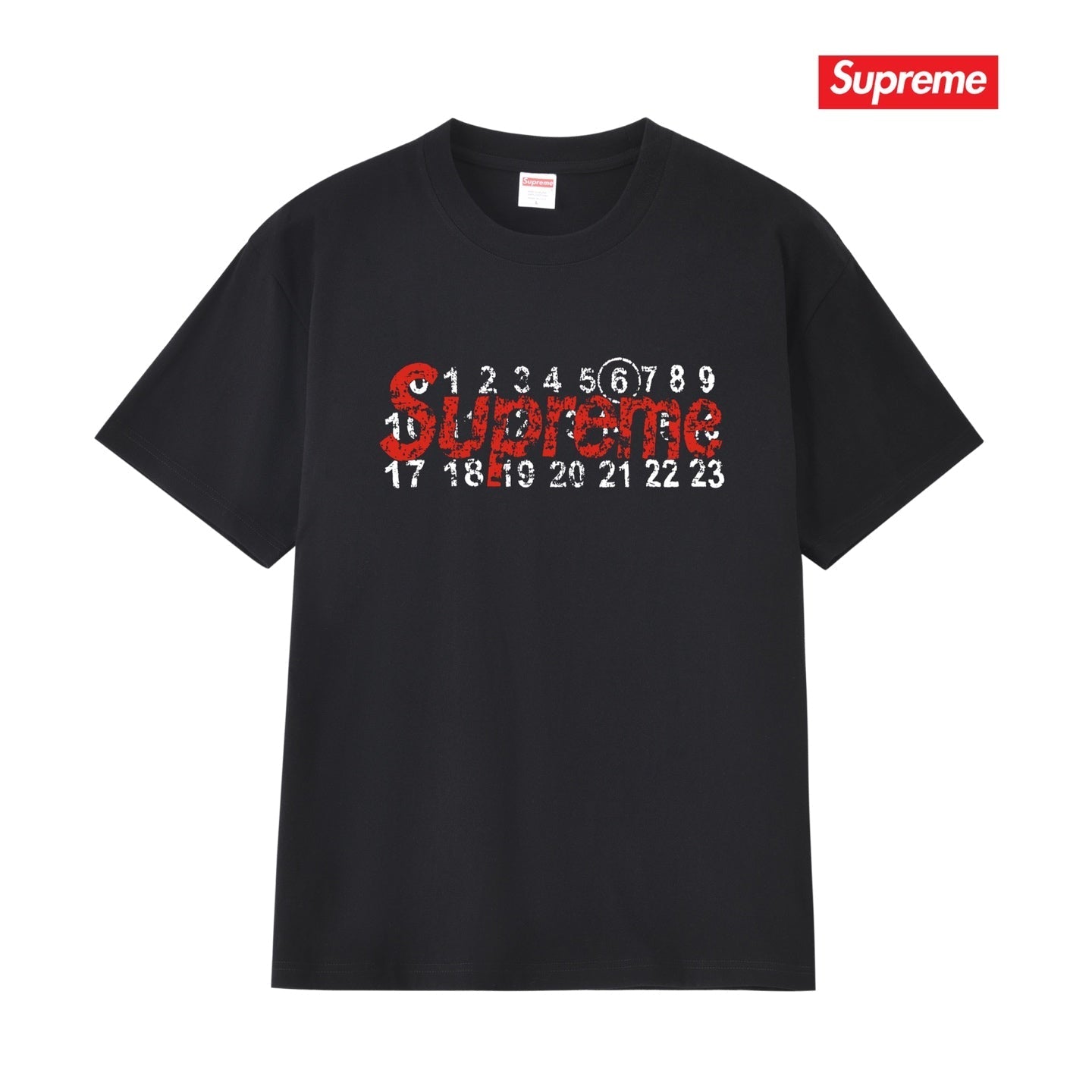 Collaboration Letter Print Unisex T-Shirt