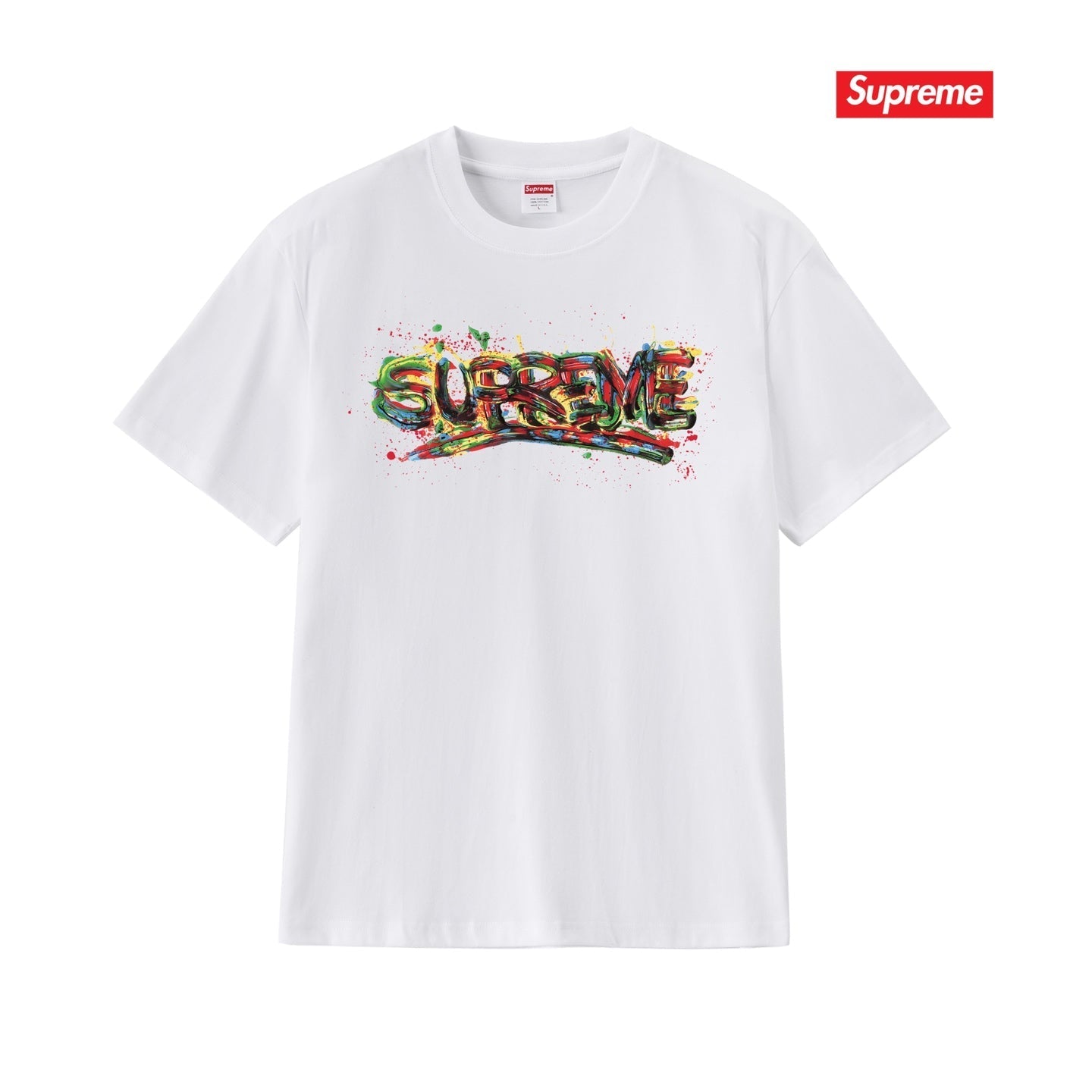 Spray Paint Graffiti Colorful Letter Unisex T-Shirt