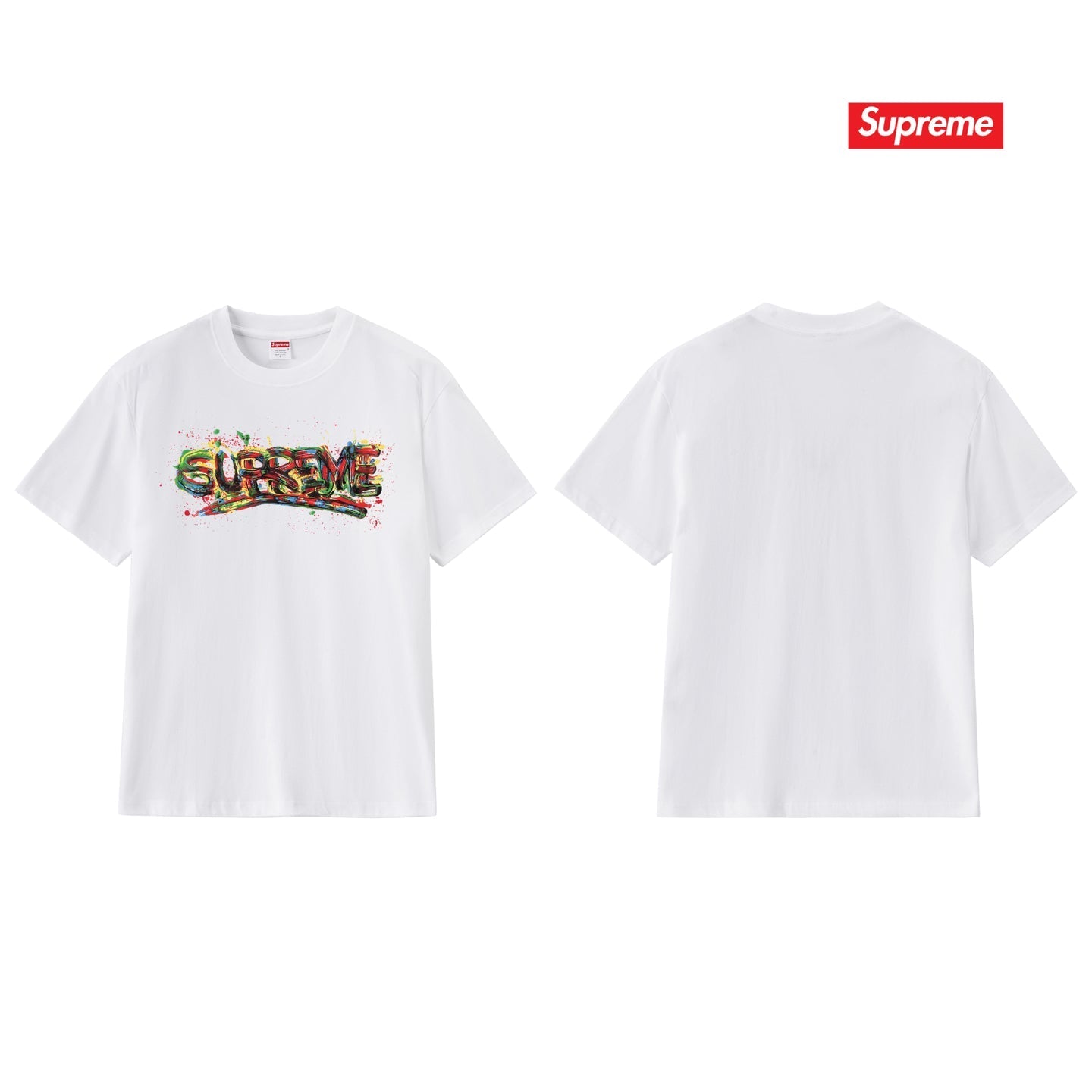 Spray Paint Graffiti Colorful Letter Unisex T-Shirt