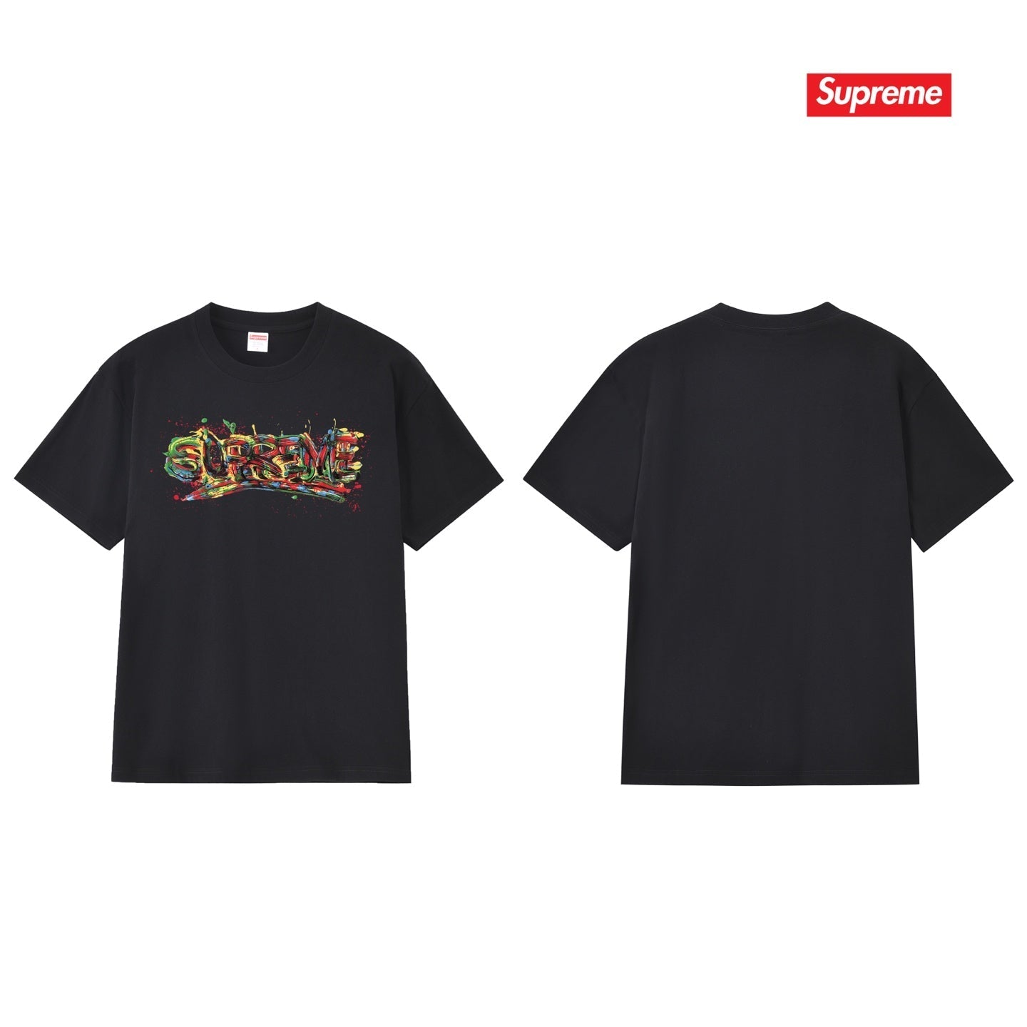 Spray Paint Graffiti Colorful Letter Unisex T-Shirt