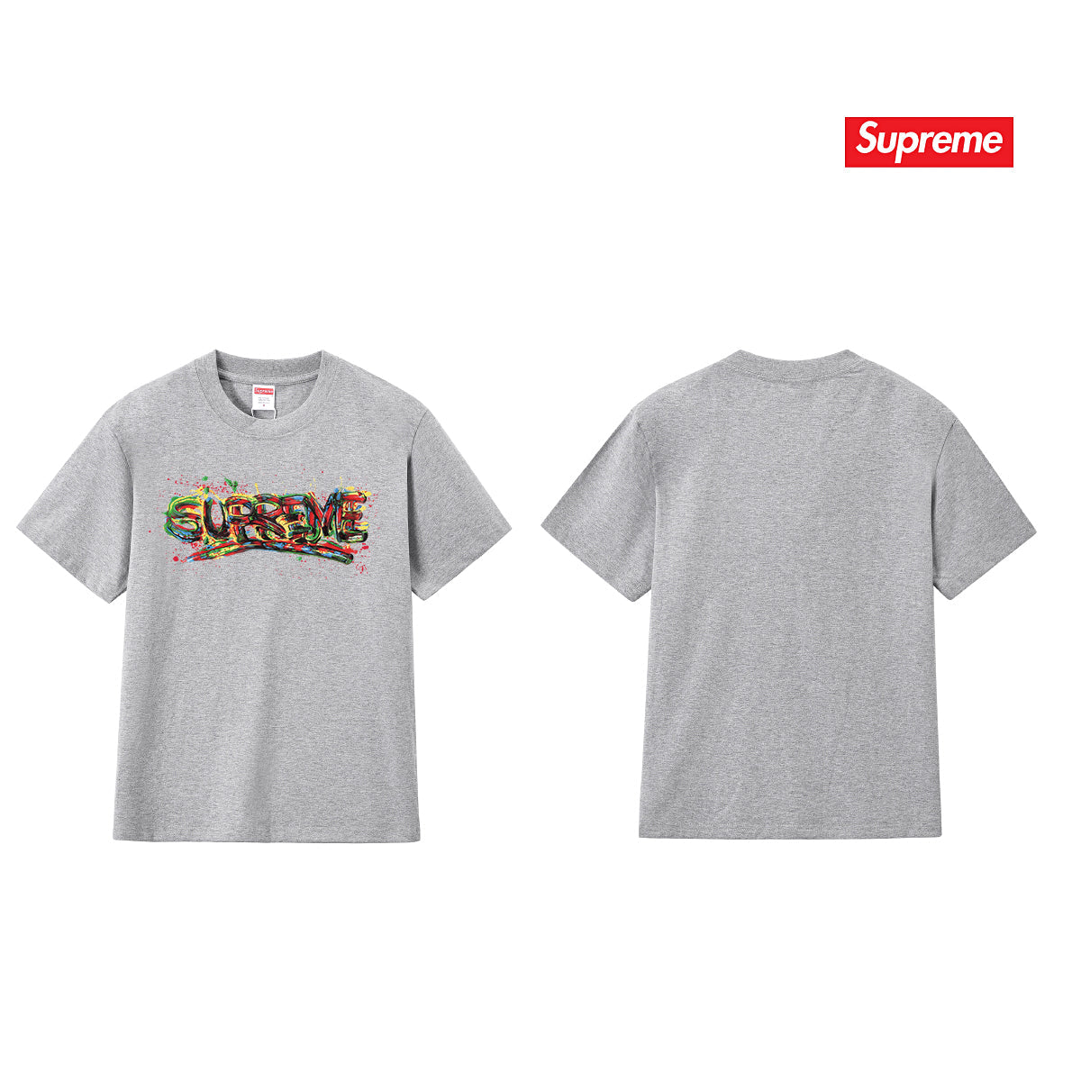 Spray Paint Graffiti Colorful Letter Unisex T-Shirt