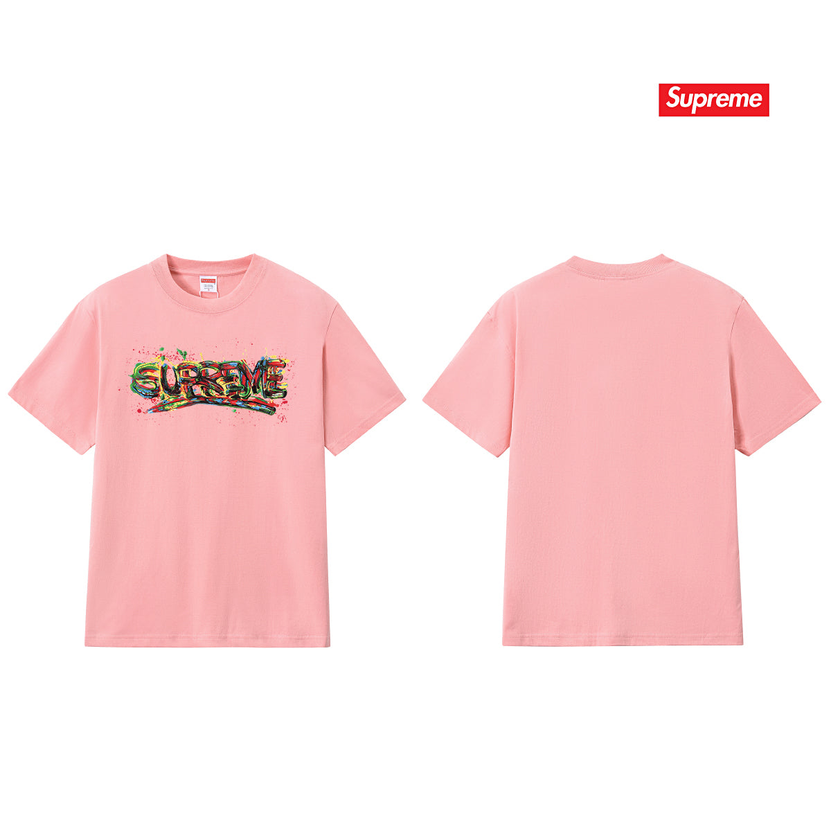Spray Paint Graffiti Colorful Letter Unisex T-Shirt