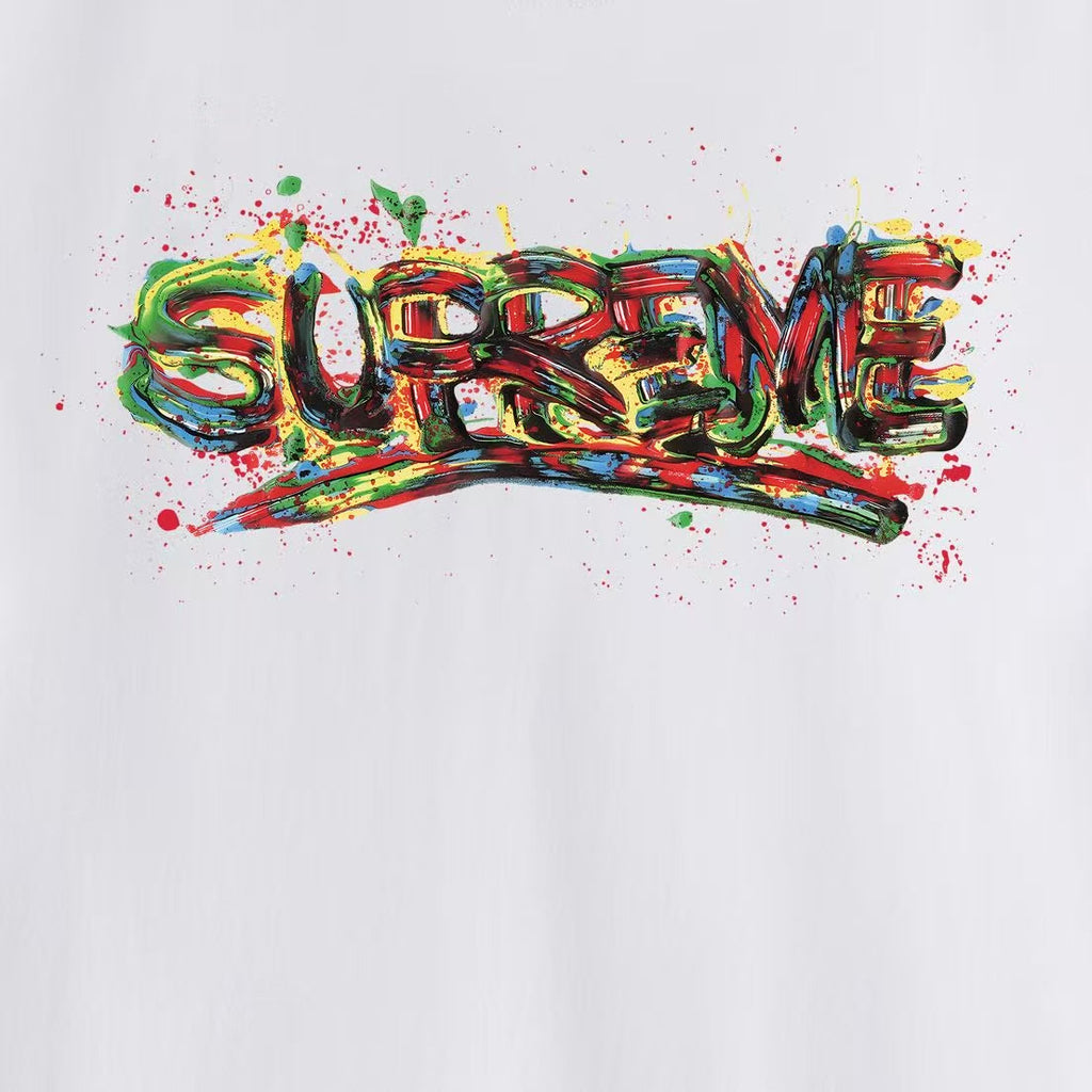 Spray Paint Graffiti Colorful Letter Unisex T-Shirt