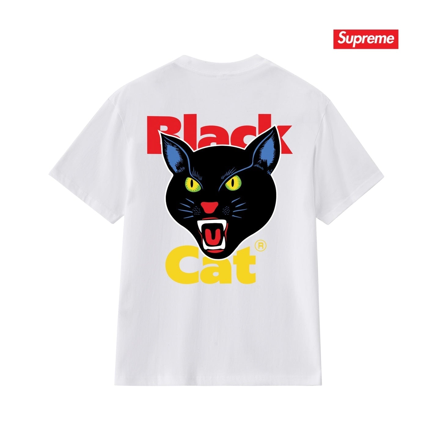Cat Head Logo Graphic Unisex T-Shirt