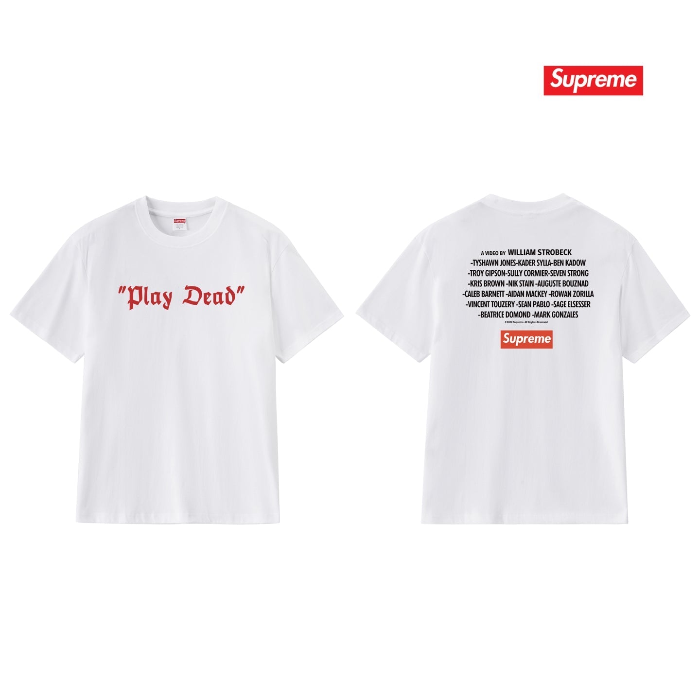 Letter Print Unisex Cotton T-Shirt