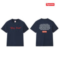 Letter Print Unisex Cotton T-Shirt