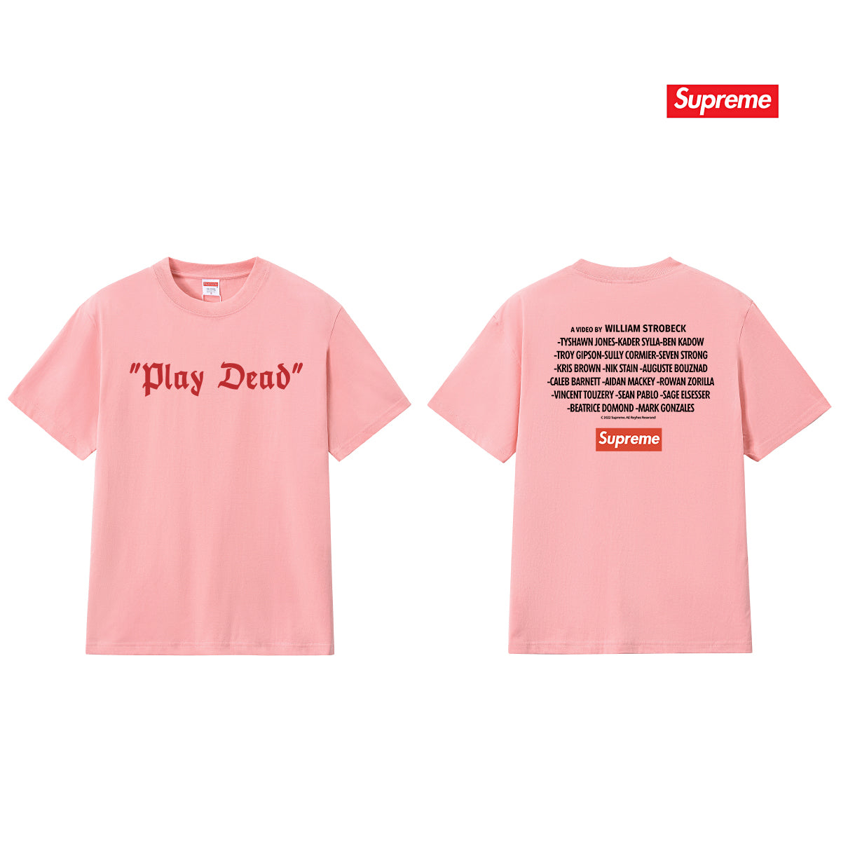 Letter Print Unisex Cotton T-Shirt