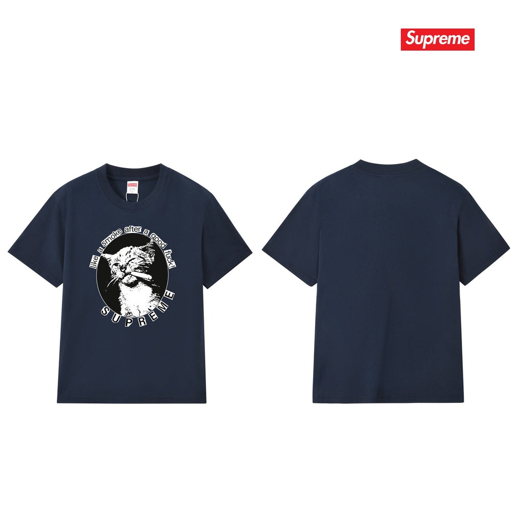 Cat Graphic Print Unisex T-Shirt