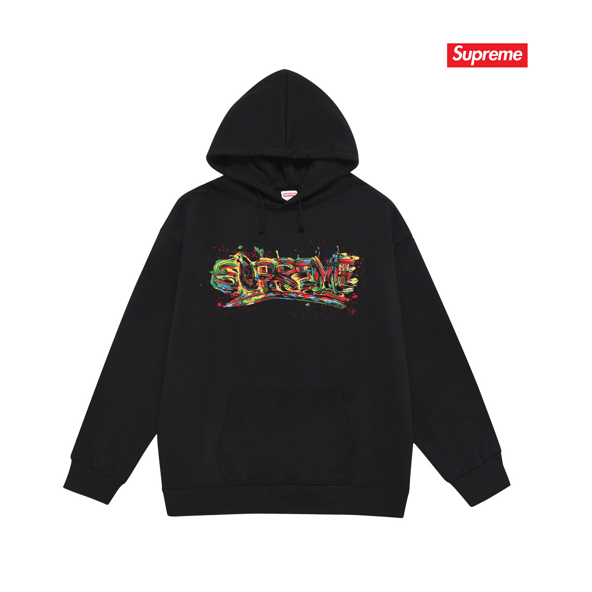 Spray Paint Graffiti Hoodie