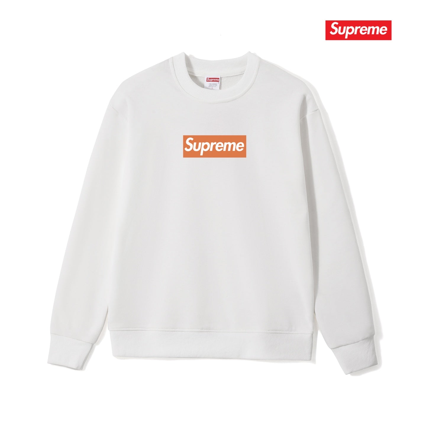 Classic Print Crew Neck Sweatshirt