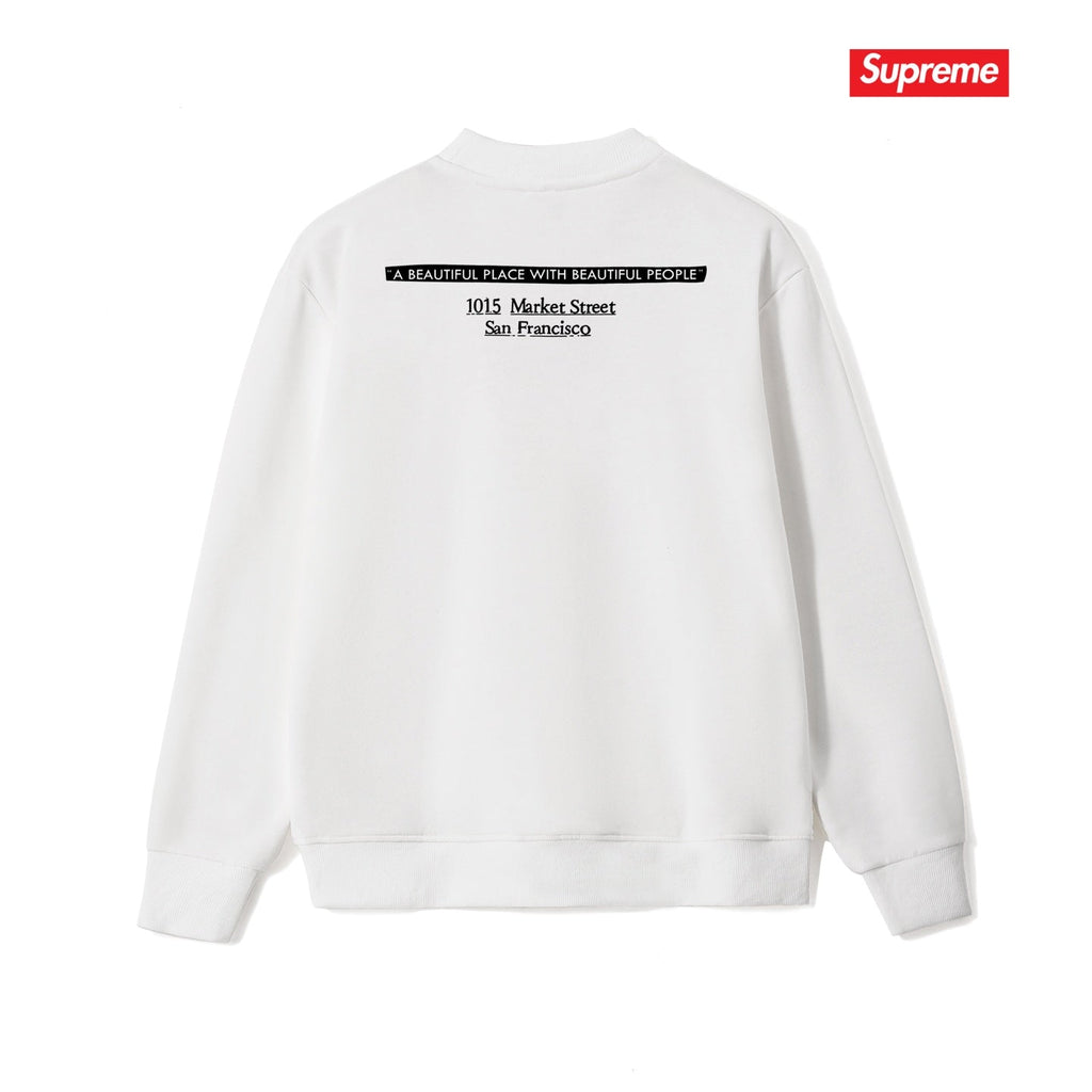 Classic Print Crew Neck Sweatshirt