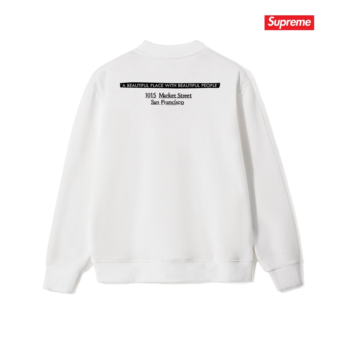 Classic Print Crew Neck Sweatshirt