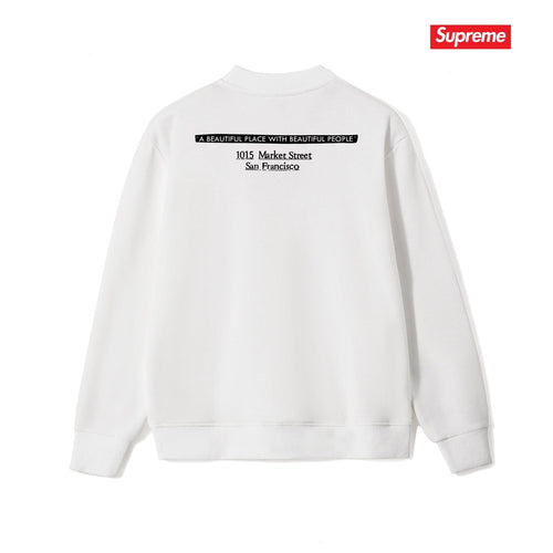 Classic Print Crew Neck Sweatshirt